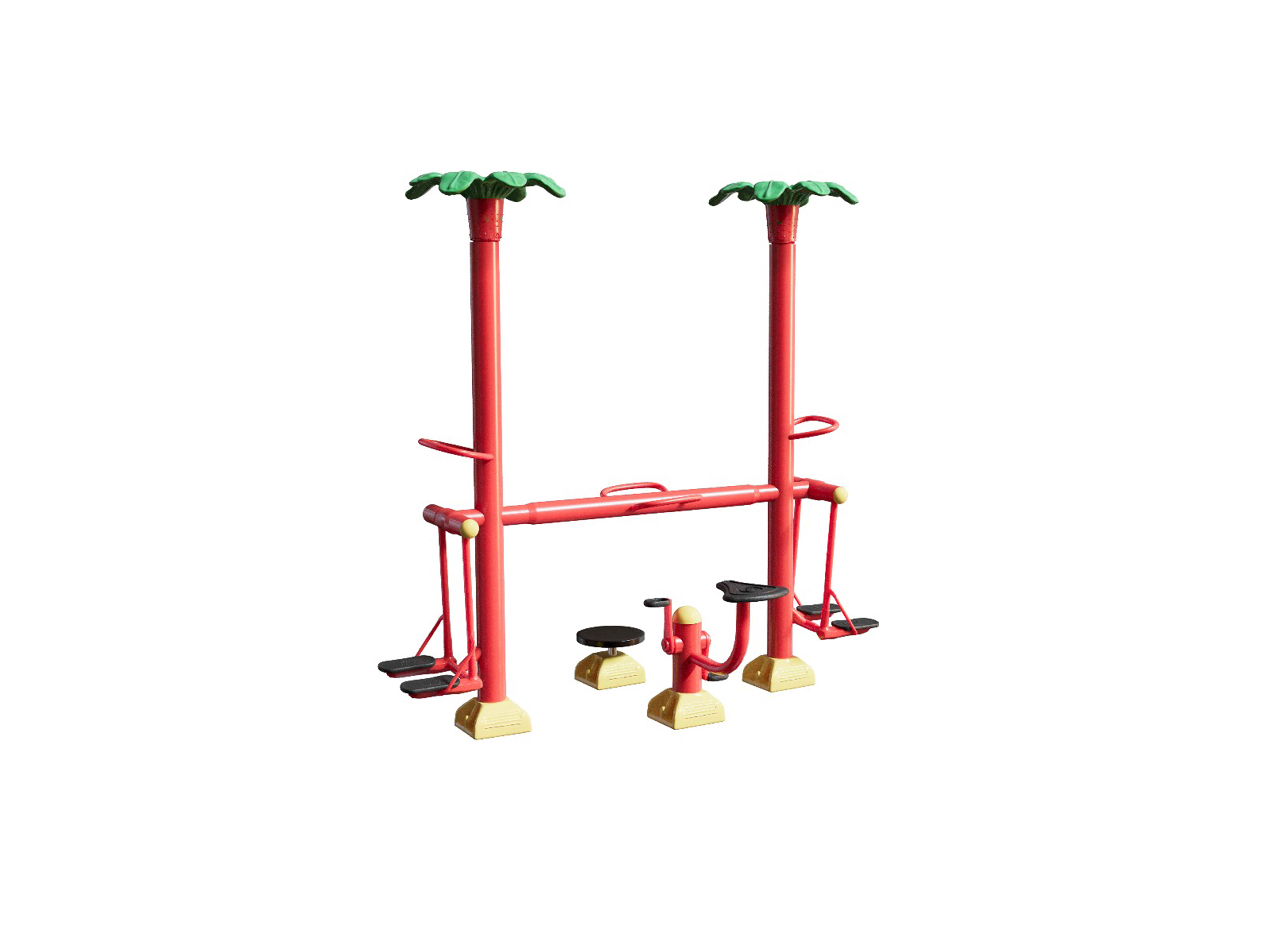 Park Spor Aletleri Çocuk Seri / Çocuk Spor Aleti 4'lü Takım-81124